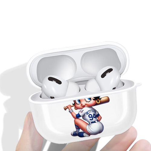  AirPods Pro Hard Case White With Keychain, Durable Flexible PC, Precise Cutouts, Anti-Fingerprint, Yellowing & Scratch Resistant, Full Protection, Washable