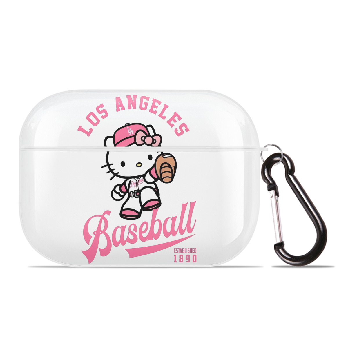  AirPods Pro Hard Case White With Keychain, Durable Flexible PC, Precise Cutouts, Anti-Fingerprint, Yellowing & Scratch Resistant, Full Protection, Washable