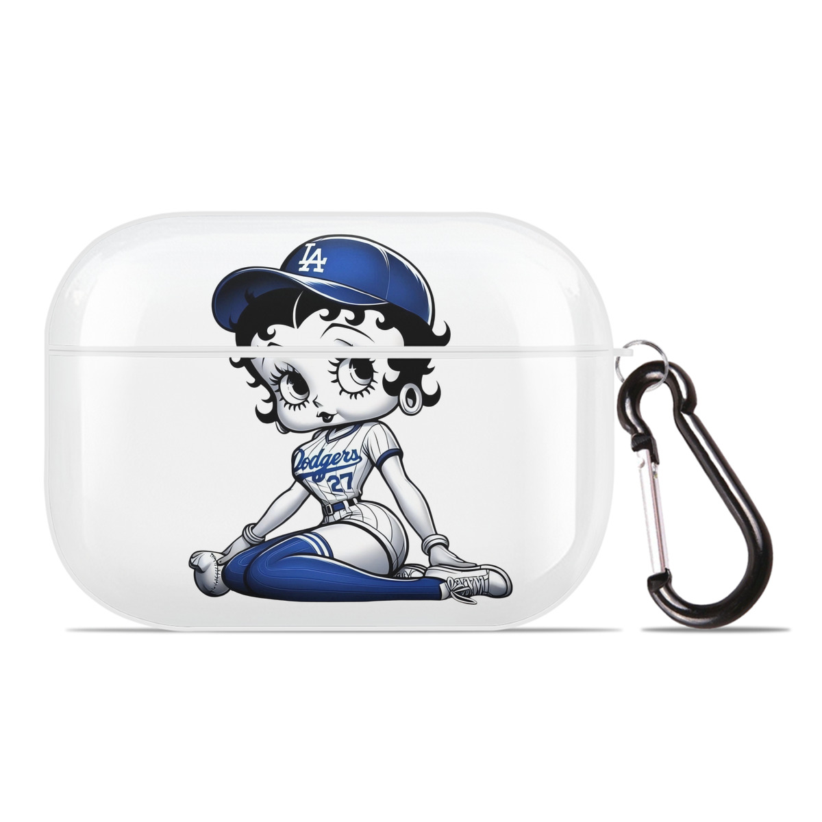  AirPods Pro Hard Case White With Keychain, Durable Flexible PC, Precise Cutouts, Anti-Fingerprint, Yellowing & Scratch Resistant, Full Protection, Washable