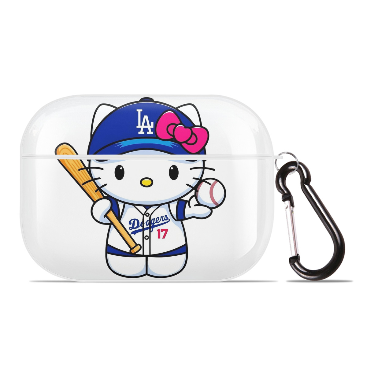  AirPods Pro Hard Case White With Keychain, Durable Flexible PC, Precise Cutouts, Anti-Fingerprint, Yellowing & Scratch Resistant, Full Protection, Washable