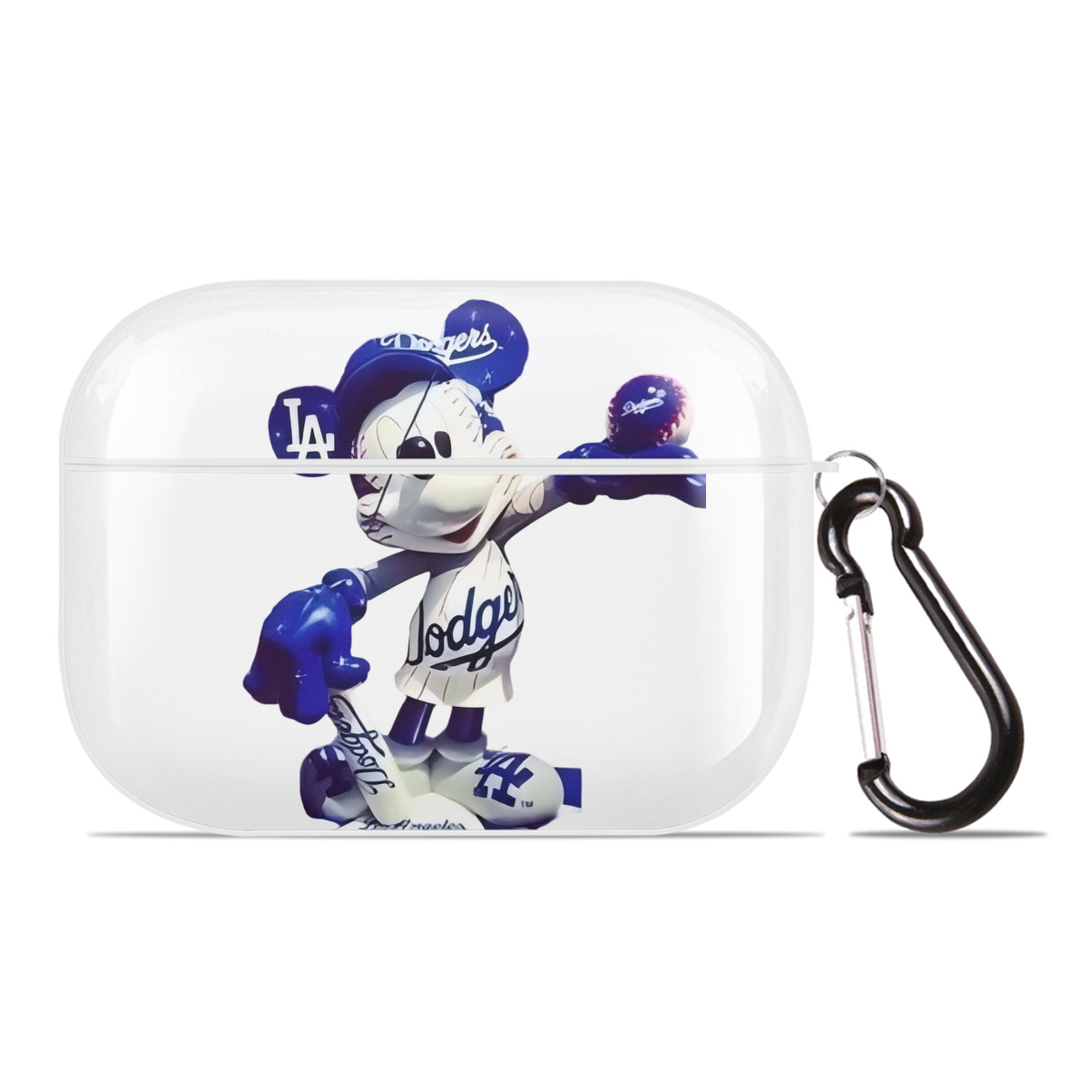  AirPods Pro Hard Case White With Keychain, Durable Flexible PC, Precise Cutouts, Anti-Fingerprint, Yellowing & Scratch Resistant, Full Protection, Washable