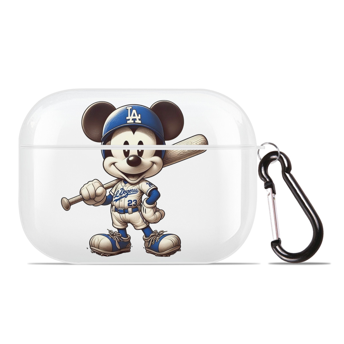  AirPods Pro Hard Case White With Keychain, Durable Flexible PC, Precise Cutouts, Anti-Fingerprint, Yellowing & Scratch Resistant, Full Protection, Washable