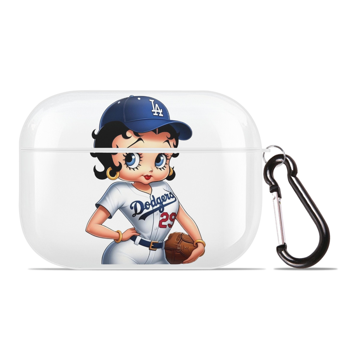  AirPods Pro Hard Case White With Keychain, Durable Flexible PC, Precise Cutouts, Anti-Fingerprint, Yellowing & Scratch Resistant, Full Protection, Washable