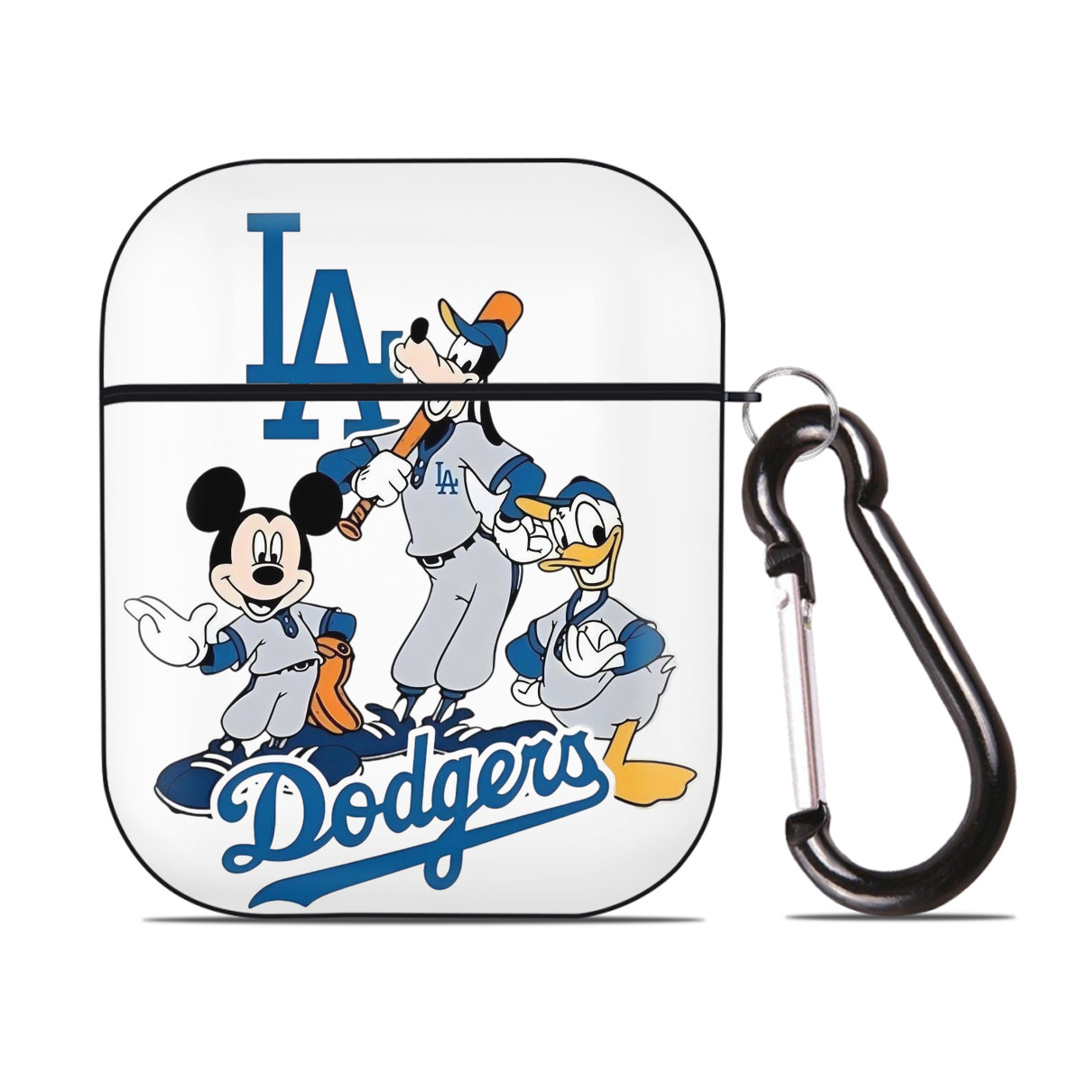  AirPods 2 Case Hard Shell Black, Flexible PC Material, Precise Cutouts, Full Protection, Anti-Fingerprint, Washable, Includes Keychain – Durable & Slim Design