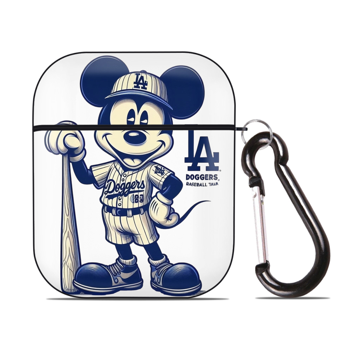  AirPods 2 Case Hard Shell Black, Flexible PC Material, Precise Cutouts, Full Protection, Anti-Fingerprint, Washable, Includes Keychain – Durable & Slim Design