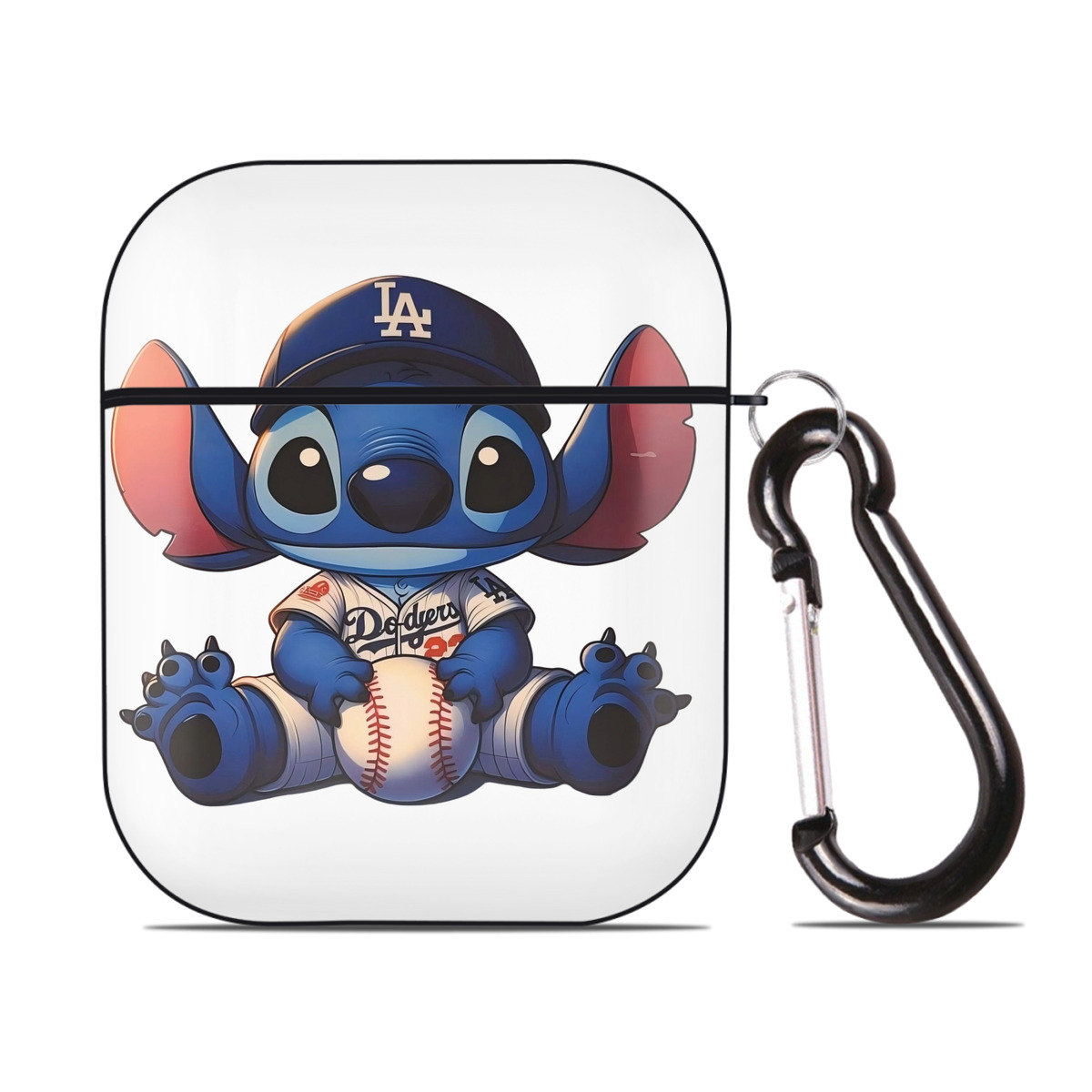  AirPods 2 Case Hard Shell Black, Flexible PC Material, Precise Cutouts, Full Protection, Anti-Fingerprint, Washable, Includes Keychain – Durable & Slim Design