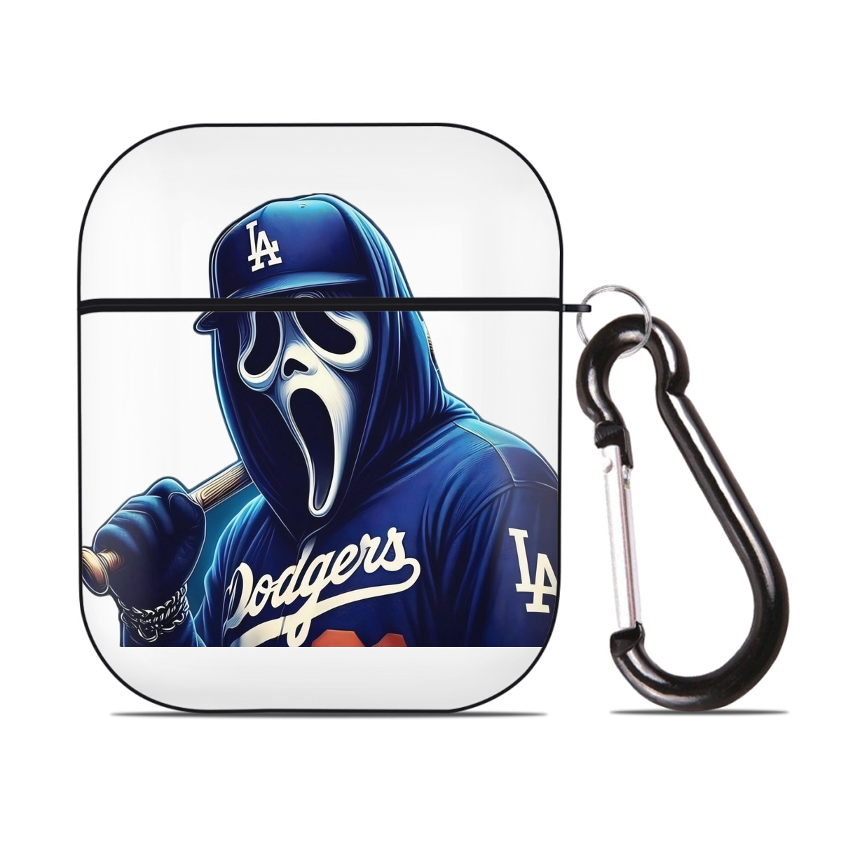  AirPods 2 Case Hard Shell Black, Flexible PC Material, Precise Cutouts, Full Protection, Anti-Fingerprint, Washable, Includes Keychain – Durable & Slim Design