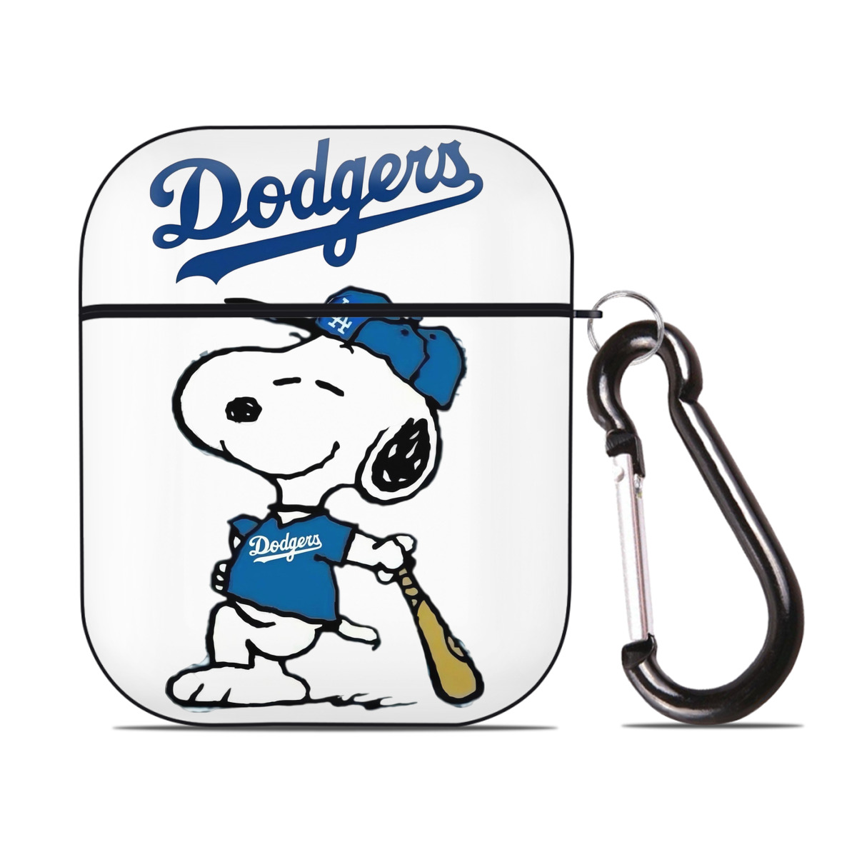  AirPods 2 Case Hard Shell Black, Flexible PC Material, Precise Cutouts, Full Protection, Anti-Fingerprint, Washable, Includes Keychain – Durable & Slim Design