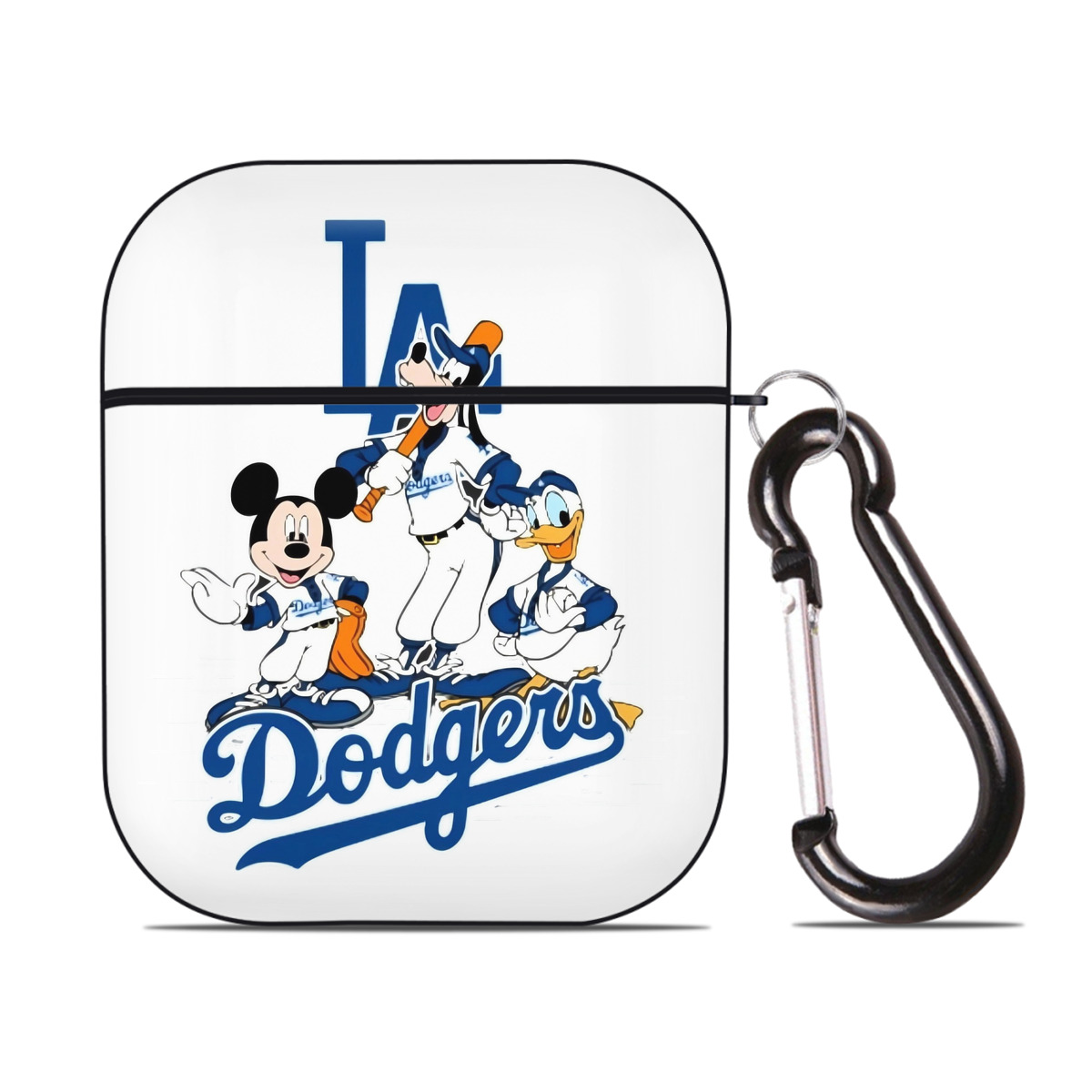  AirPods 2 Case Hard Shell Black, Flexible PC Material, Precise Cutouts, Full Protection, Anti-Fingerprint, Washable, Includes Keychain – Durable & Slim Design