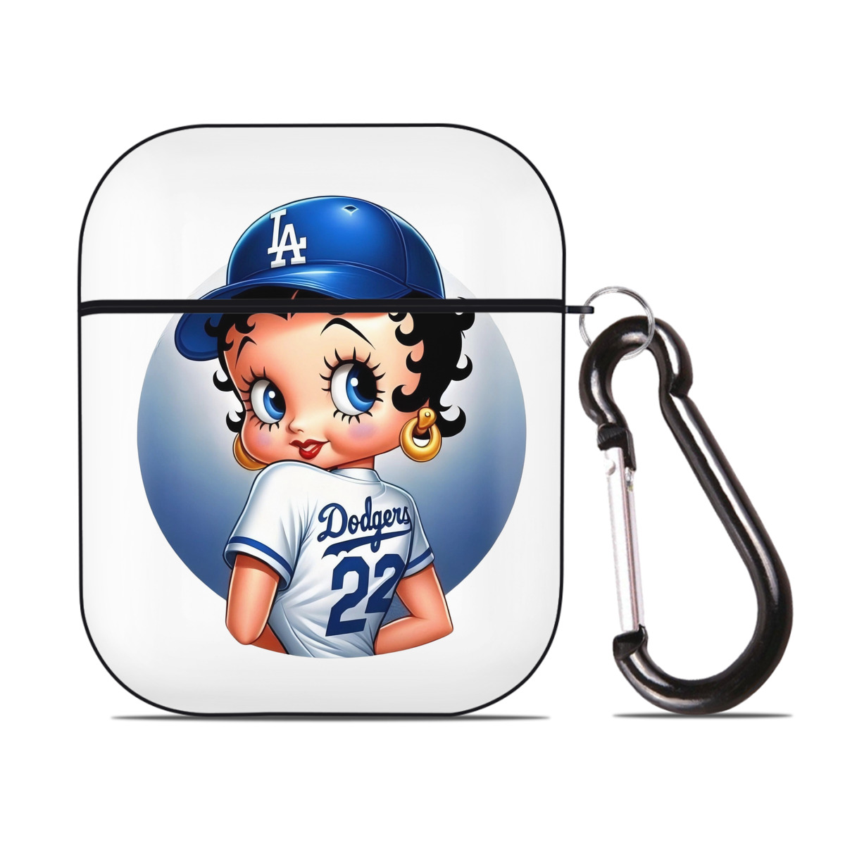  AirPods 2 Case Hard Shell Black, Flexible PC Material, Precise Cutouts, Full Protection, Anti-Fingerprint, Washable, Includes Keychain – Durable & Slim Design