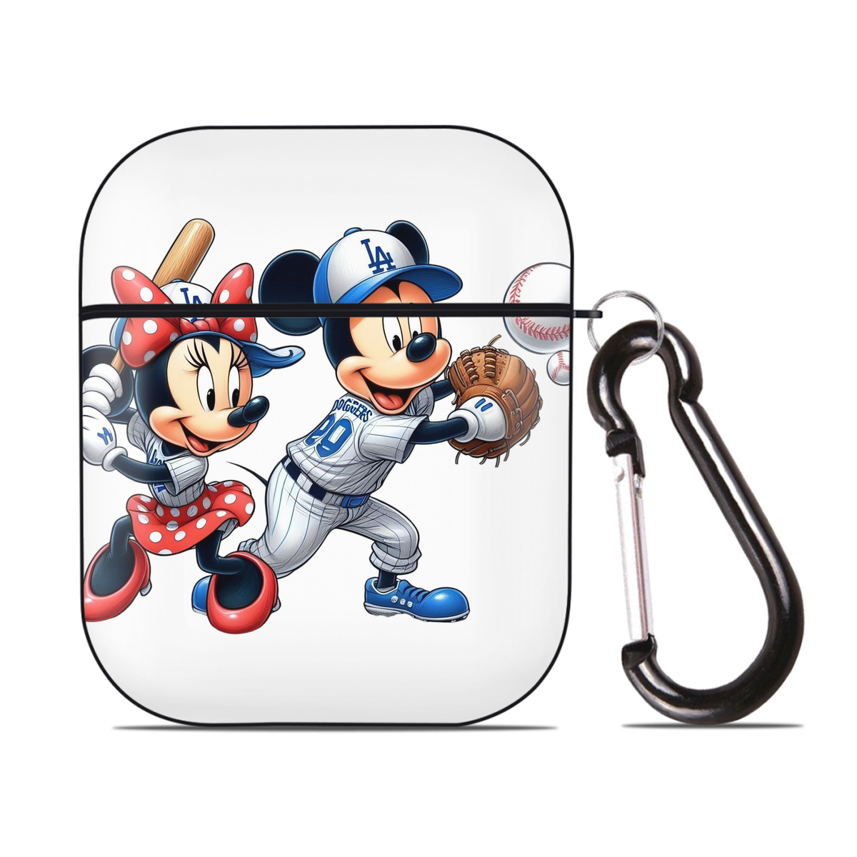  AirPods 2 Case Hard Shell Black, Flexible PC Material, Precise Cutouts, Full Protection, Anti-Fingerprint, Washable, Includes Keychain – Durable & Slim Design