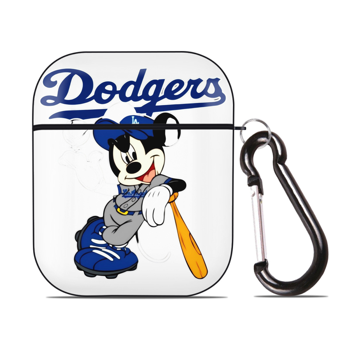  AirPods 2 Case Hard Shell Black, Flexible PC Material, Precise Cutouts, Full Protection, Anti-Fingerprint, Washable, Includes Keychain – Durable & Slim Design