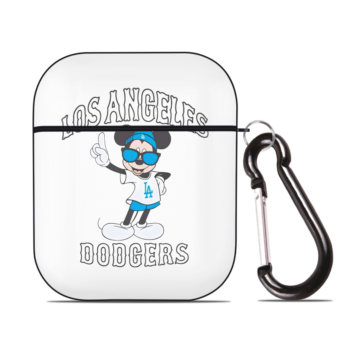  AirPods 2 Case Hard Shell Black, Flexible PC Material, Precise Cutouts, Full Protection, Anti-Fingerprint, Washable, Includes Keychain – Durable & Slim Design