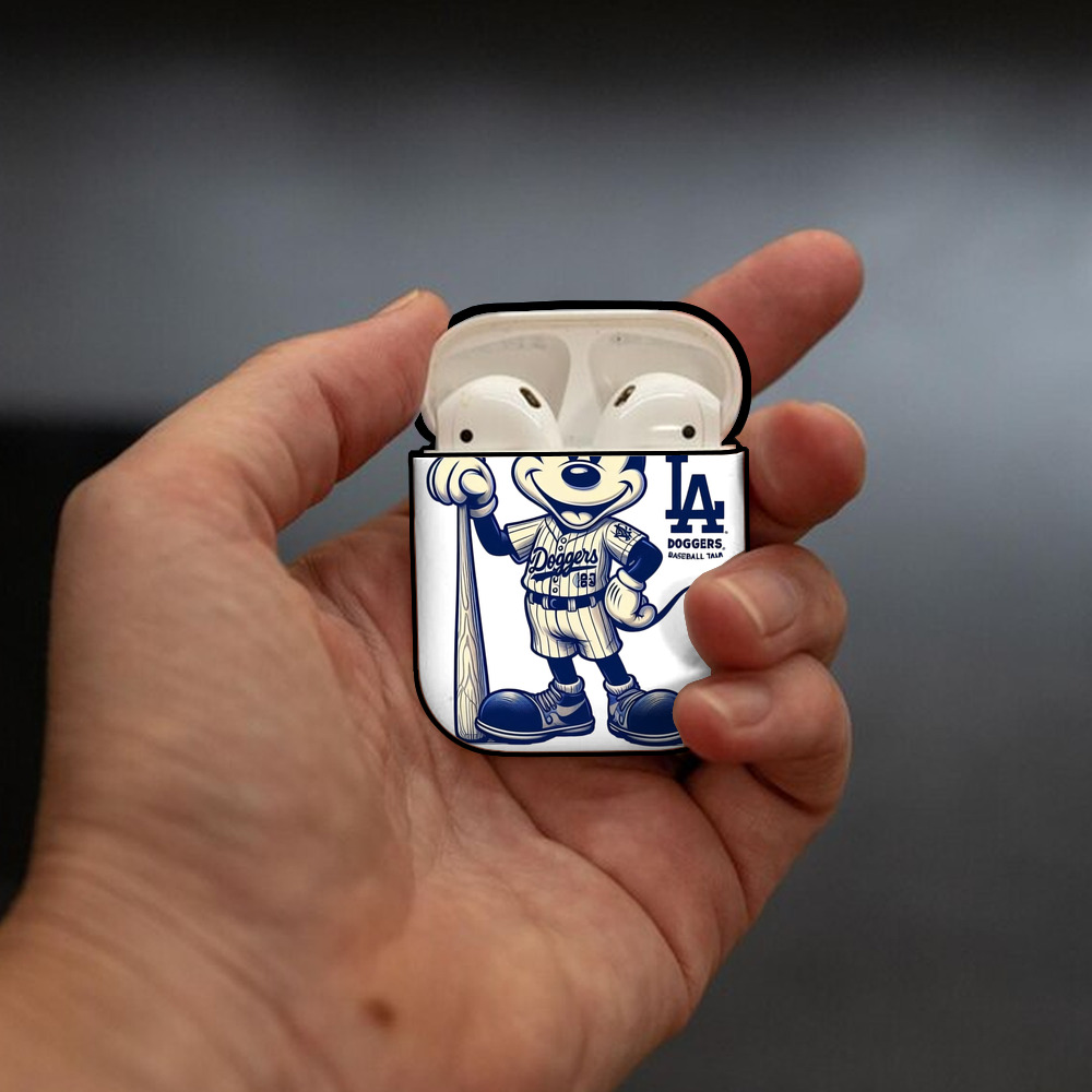  AirPods 2 Case Hard Shell Black, Flexible PC Material, Precise Cutouts, Full Protection, Anti-Fingerprint, Washable, Includes Keychain – Durable & Slim Design