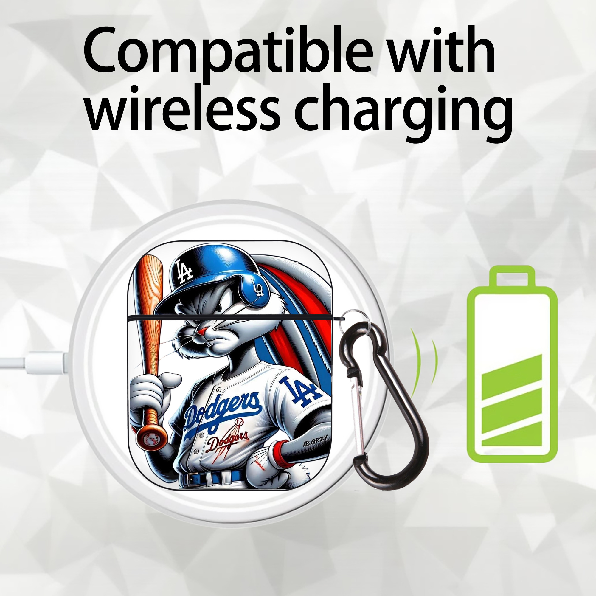  AirPods 2 Case Hard Shell Black, Flexible PC Material, Precise Cutouts, Full Protection, Anti-Fingerprint, Washable, Includes Keychain – Durable & Slim Design