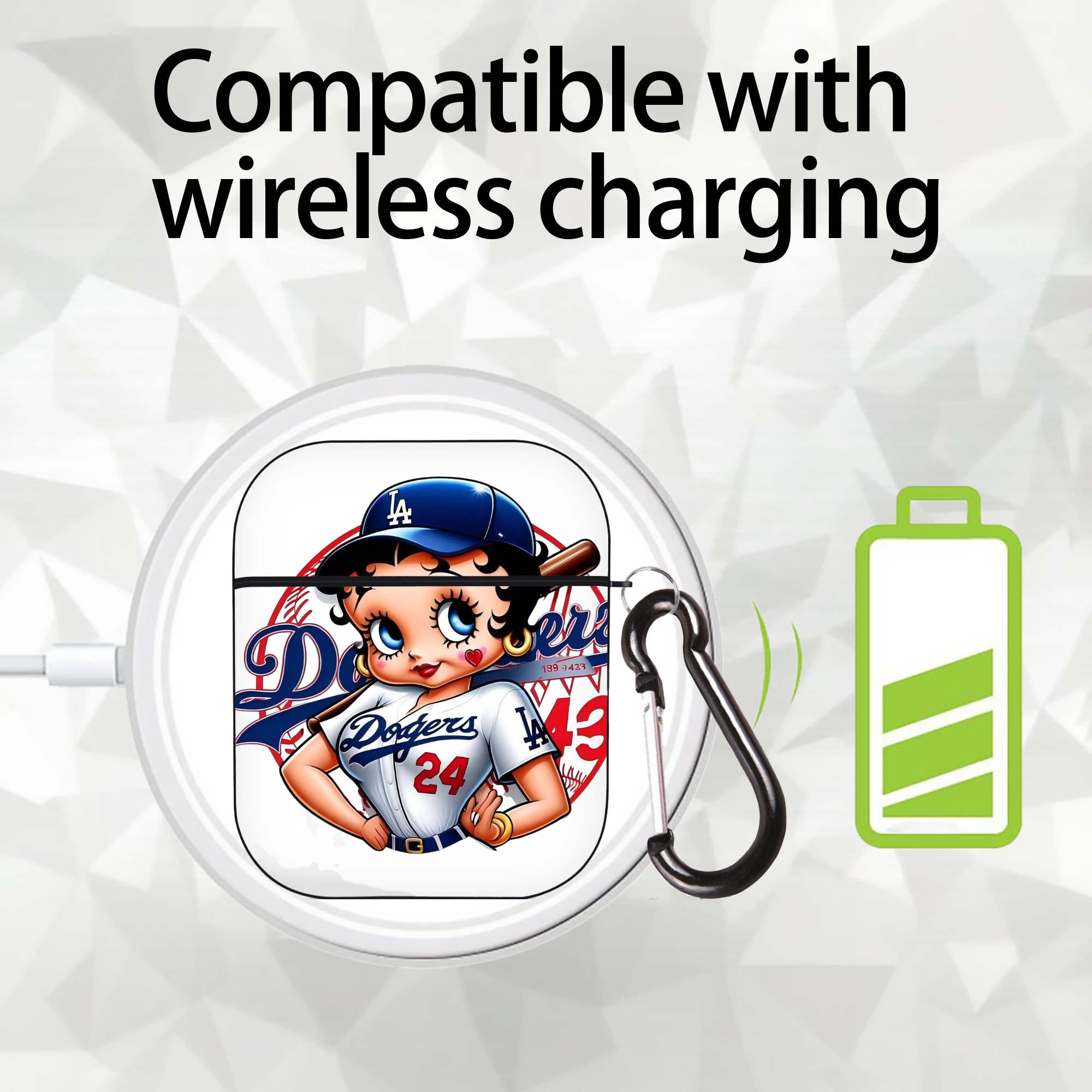  AirPods 2 Case Hard Shell Black, Flexible PC Material, Precise Cutouts, Full Protection, Anti-Fingerprint, Washable, Includes Keychain – Durable & Slim Design