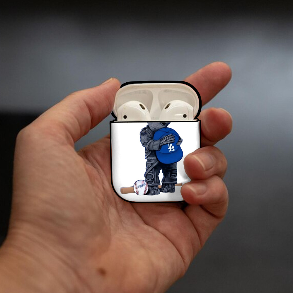  AirPods 2 Case Hard Shell Black, Flexible PC Material, Precise Cutouts, Full Protection, Anti-Fingerprint, Washable, Includes Keychain – Durable & Slim Design