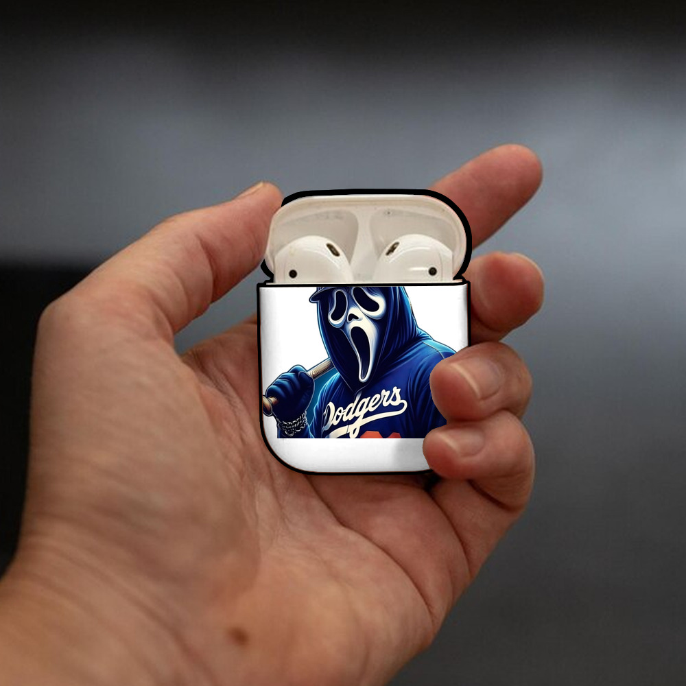  AirPods 2 Case Hard Shell Black, Flexible PC Material, Precise Cutouts, Full Protection, Anti-Fingerprint, Washable, Includes Keychain – Durable & Slim Design