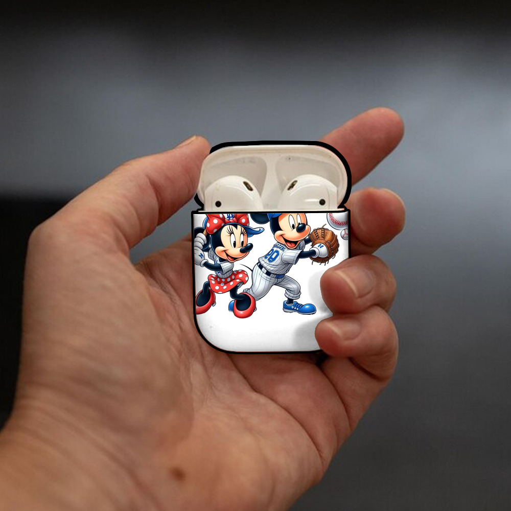  AirPods 2 Case Hard Shell Black, Flexible PC Material, Precise Cutouts, Full Protection, Anti-Fingerprint, Washable, Includes Keychain – Durable & Slim Design