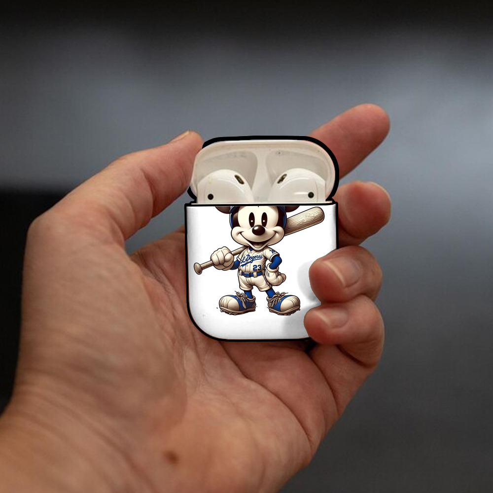  AirPods 2 Case Hard Shell Black, Flexible PC Material, Precise Cutouts, Full Protection, Anti-Fingerprint, Washable, Includes Keychain – Durable & Slim Design