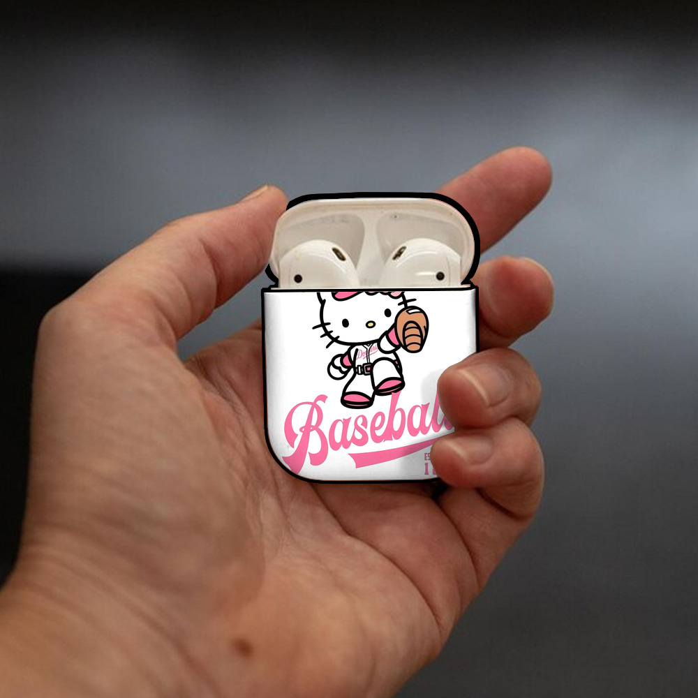  AirPods 2 Case Hard Shell Black, Flexible PC Material, Precise Cutouts, Full Protection, Anti-Fingerprint, Washable, Includes Keychain – Durable & Slim Design