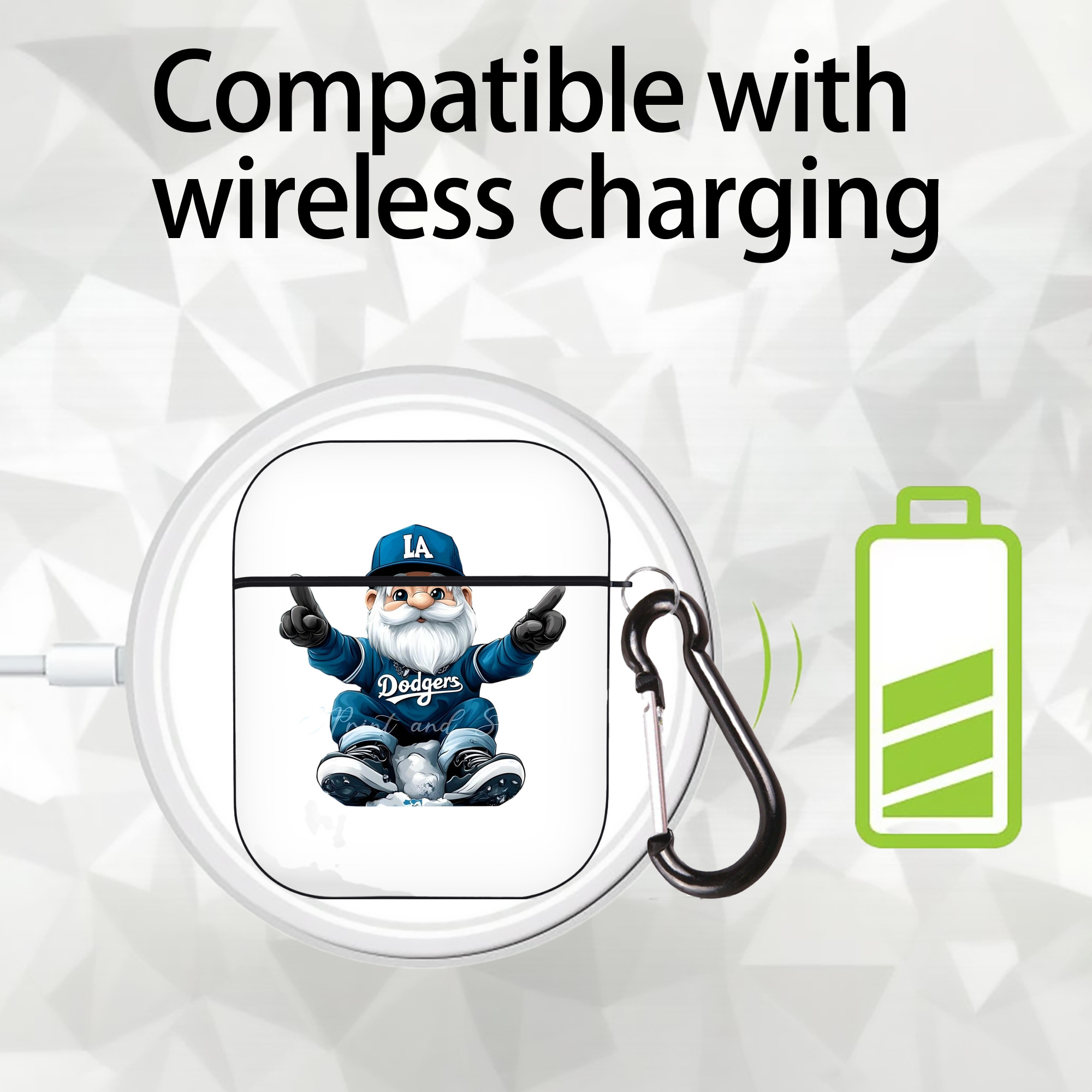  AirPods 2 Case Hard Shell Black, Flexible PC Material, Precise Cutouts, Full Protection, Anti-Fingerprint, Washable, Includes Keychain – Durable & Slim Design