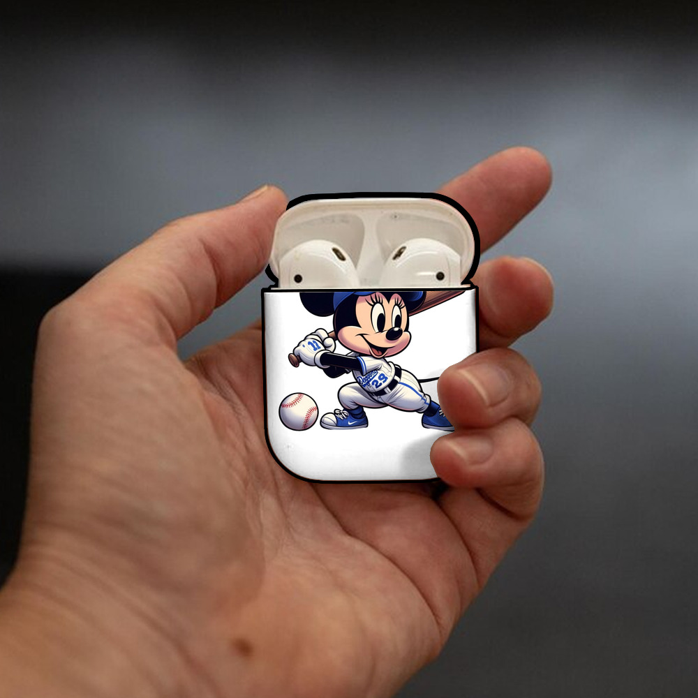  AirPods 2 Case Hard Shell Black, Flexible PC Material, Precise Cutouts, Full Protection, Anti-Fingerprint, Washable, Includes Keychain – Durable & Slim Design