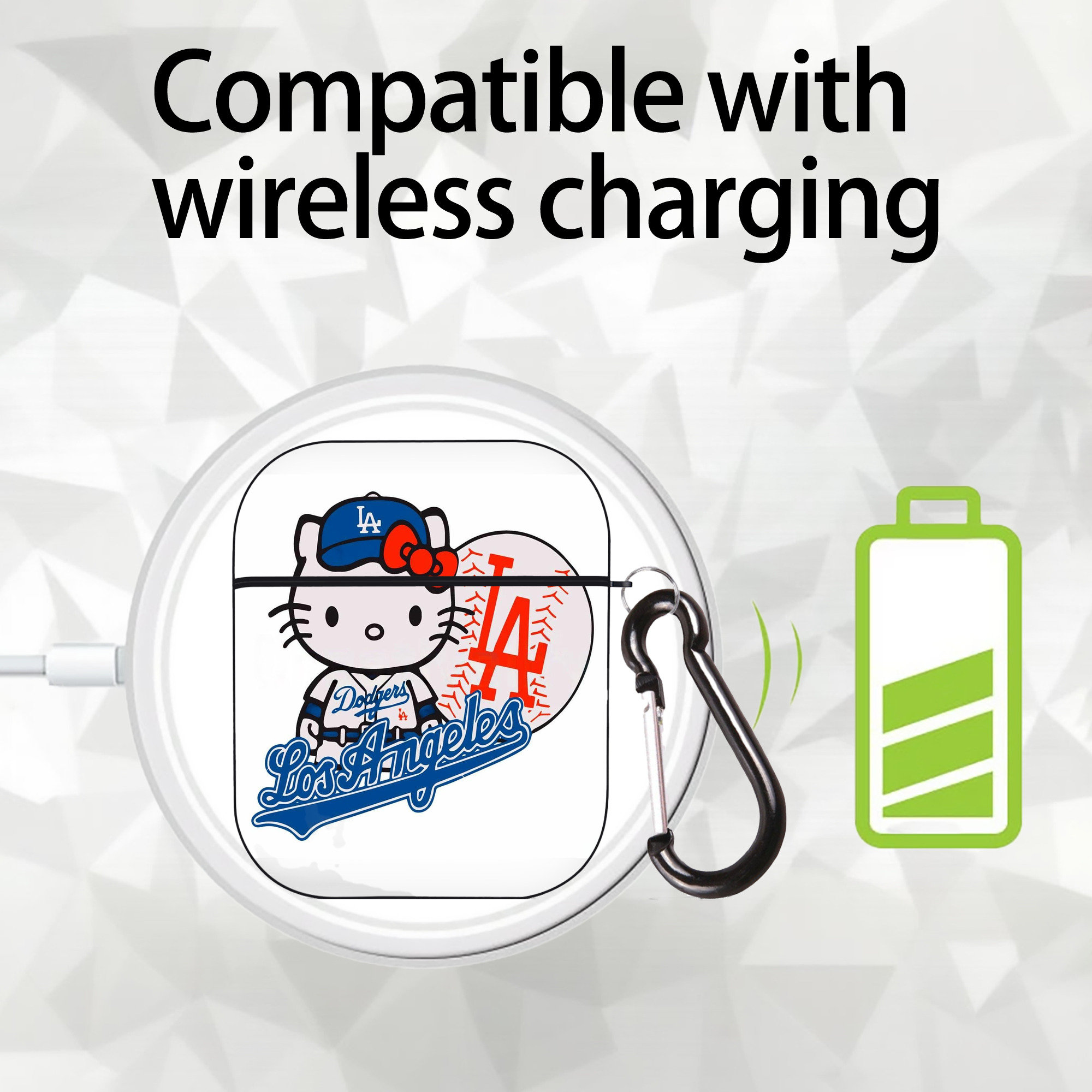  AirPods 2 Case Hard Shell Black, Flexible PC Material, Precise Cutouts, Full Protection, Anti-Fingerprint, Washable, Includes Keychain – Durable & Slim Design