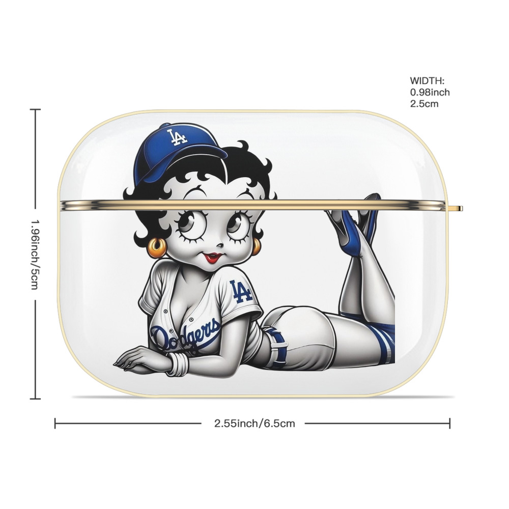  Luxury Gold AirPods Pro Case With Keychain, Flexible PC Material, Full Protection, Precise Cutouts, Anti-Fingerprint, Washable, Durable Design