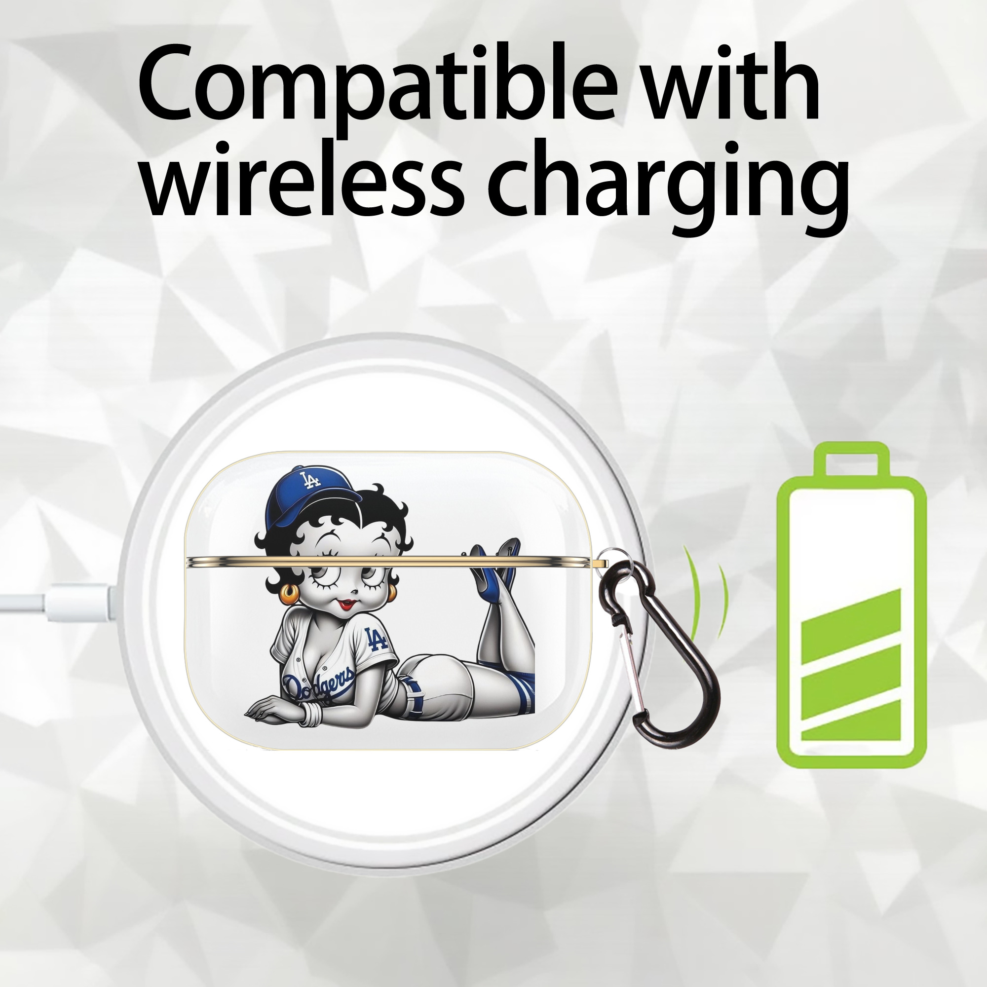  Luxury Gold AirPods Pro Case With Keychain, Flexible PC Material, Full Protection, Precise Cutouts, Anti-Fingerprint, Washable, Durable Design