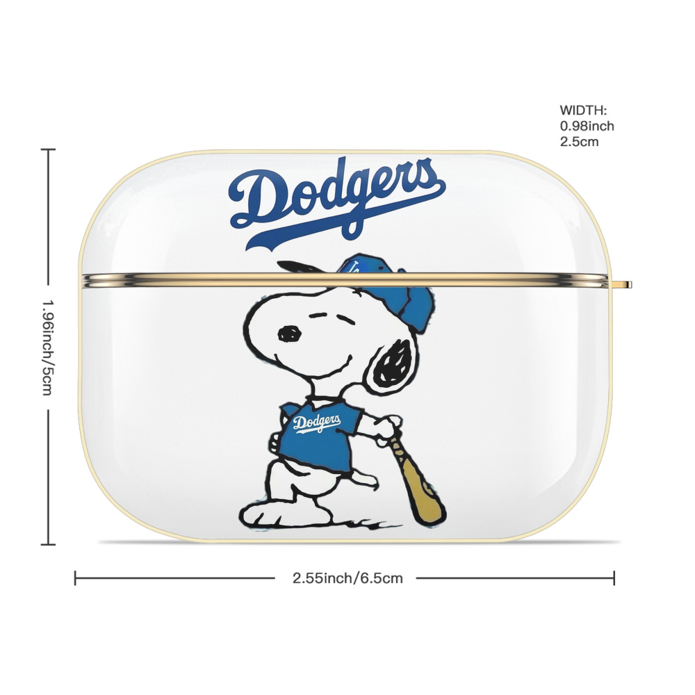  Luxury Gold AirPods Pro Case With Keychain, Flexible PC Material, Full Protection, Precise Cutouts, Anti-Fingerprint, Washable, Durable Design