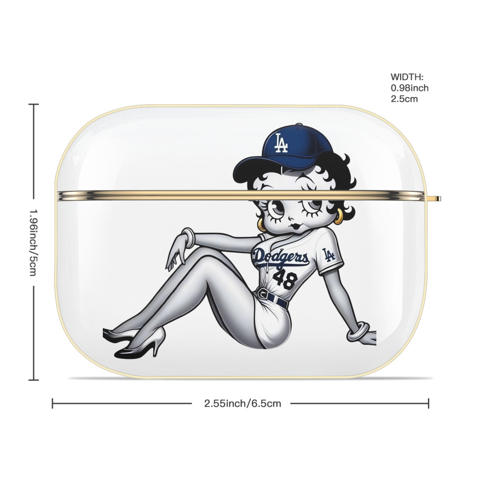  Luxury Gold AirPods Pro Case With Keychain, Flexible PC Material, Full Protection, Precise Cutouts, Anti-Fingerprint, Washable, Durable Design