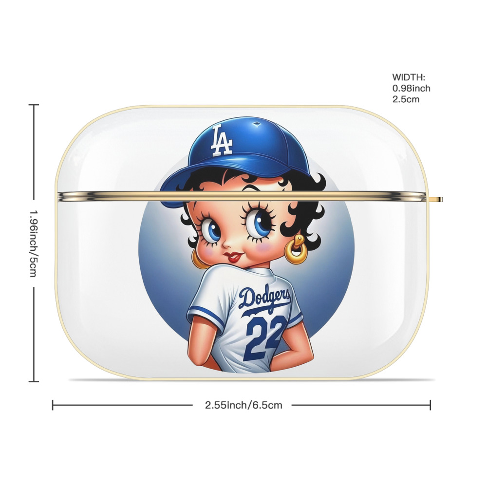  Luxury Gold AirPods Pro Case With Keychain, Flexible PC Material, Full Protection, Precise Cutouts, Anti-Fingerprint, Washable, Durable Design