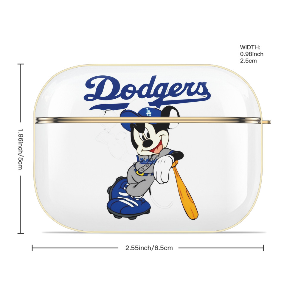  Luxury Gold AirPods Pro Case With Keychain, Flexible PC Material, Full Protection, Precise Cutouts, Anti-Fingerprint, Washable, Durable Design