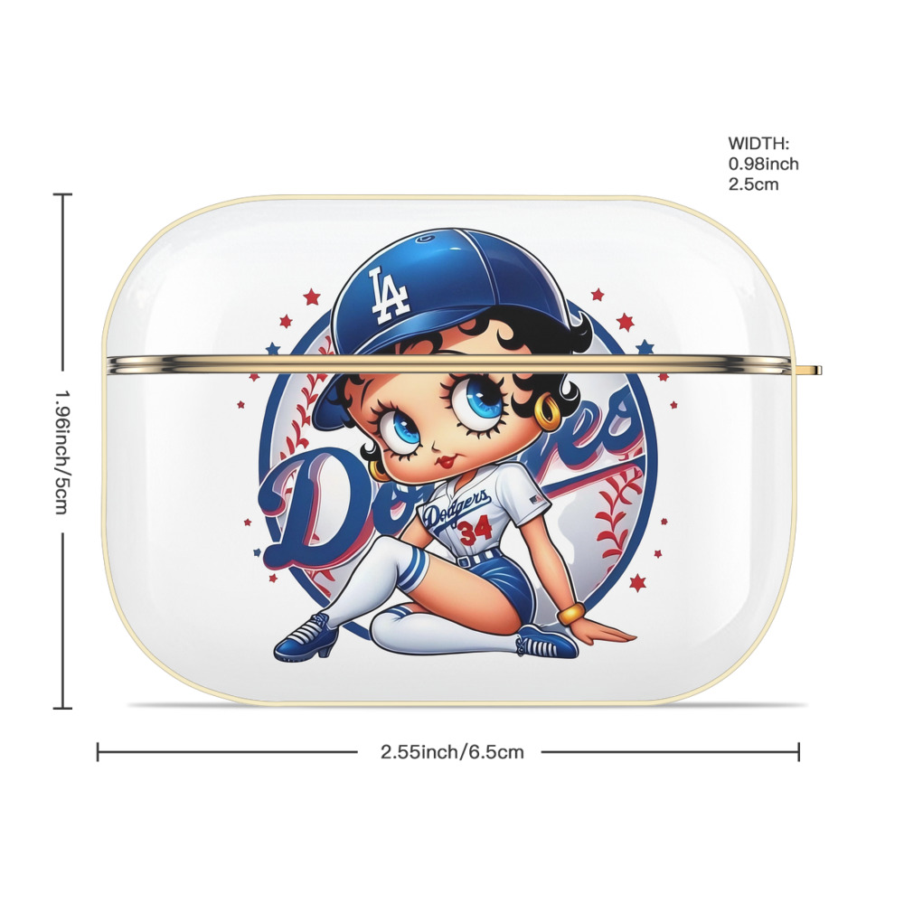  Luxury Gold AirPods Pro Case With Keychain, Flexible PC Material, Full Protection, Precise Cutouts, Anti-Fingerprint, Washable, Durable Design