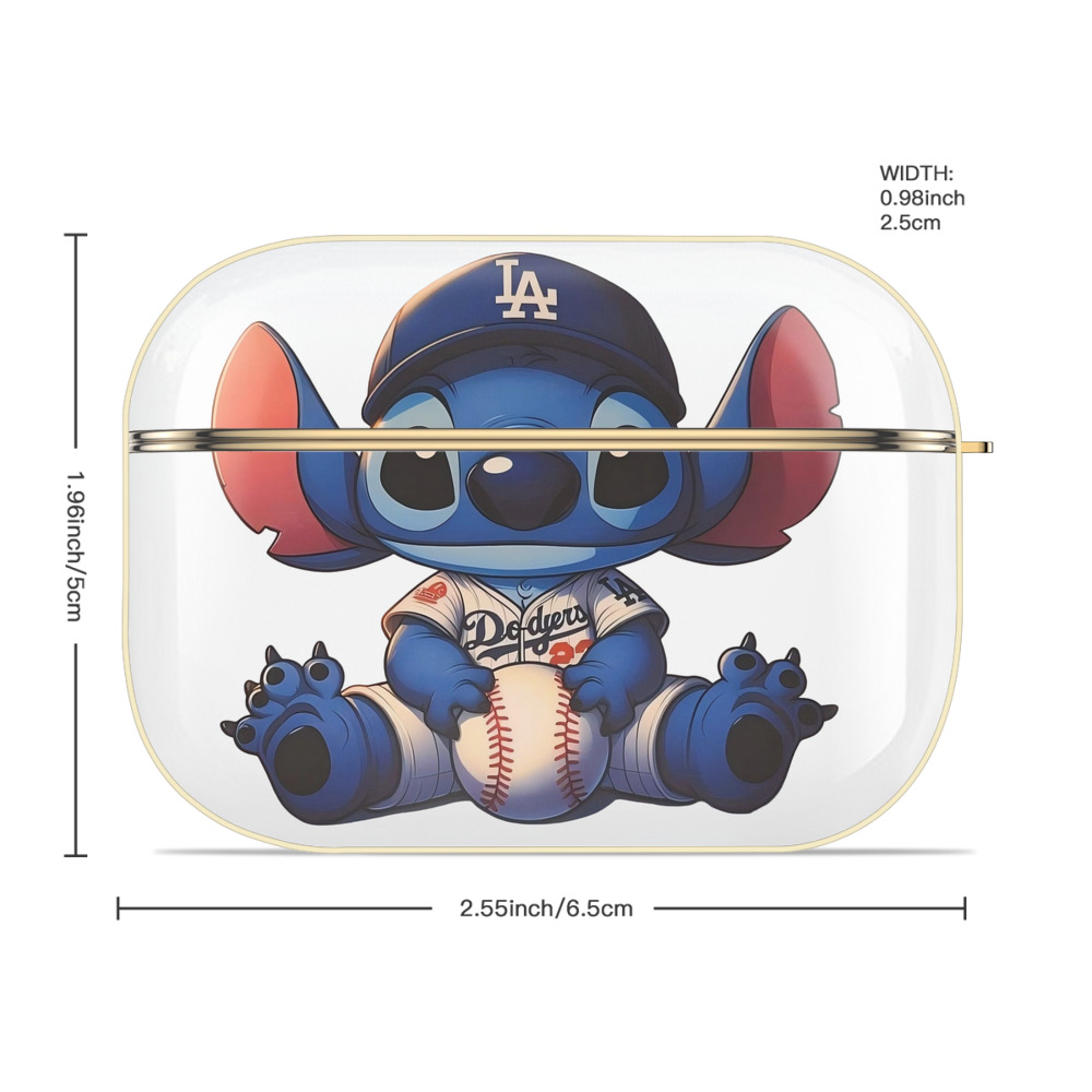  Luxury Gold AirPods Pro Case With Keychain, Flexible PC Material, Full Protection, Precise Cutouts, Anti-Fingerprint, Washable, Durable Design