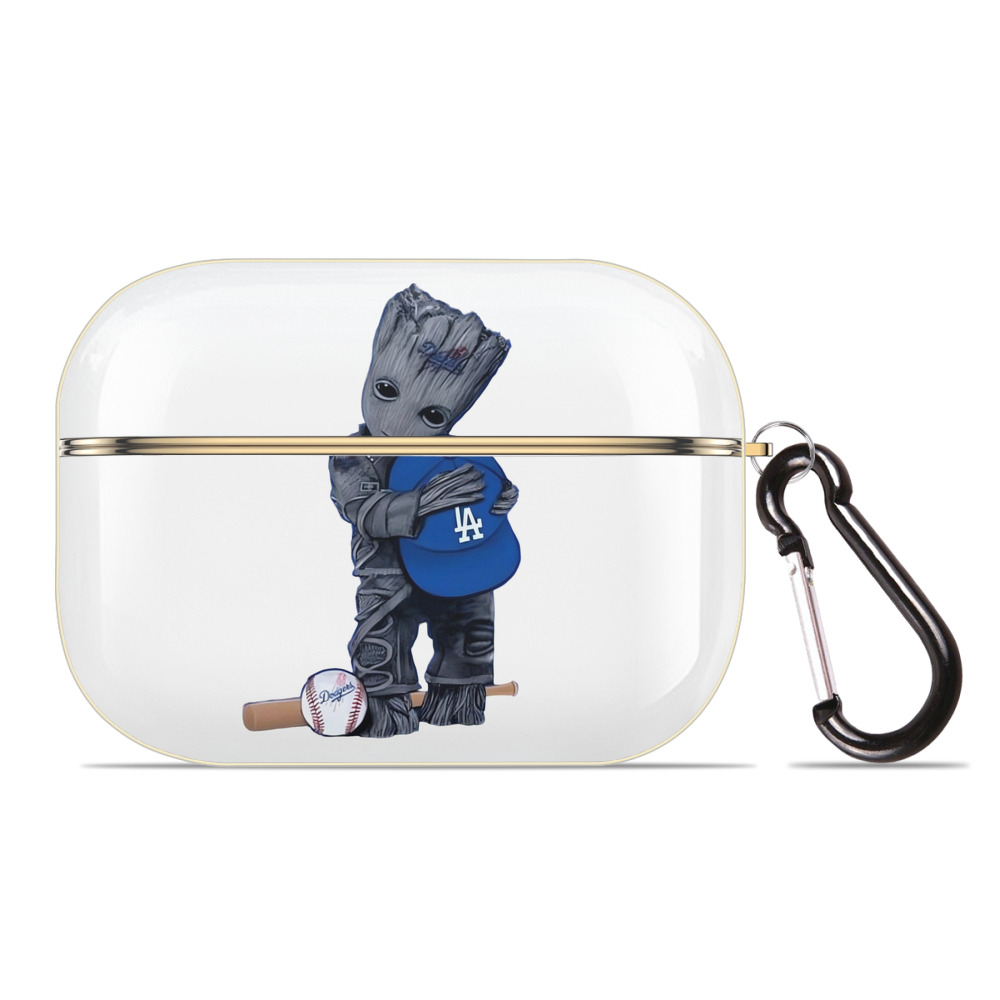  Luxury Gold AirPods Pro Case With Keychain, Flexible PC Material, Full Protection, Precise Cutouts, Anti-Fingerprint, Washable, Durable Design