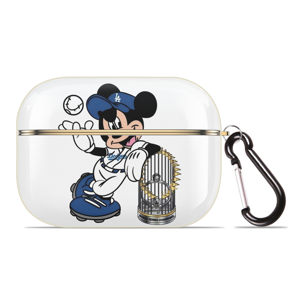  Luxury Gold AirPods Pro Case With Keychain, Flexible PC Material, Full Protection, Precise Cutouts, Anti-Fingerprint, Washable, Durable Design