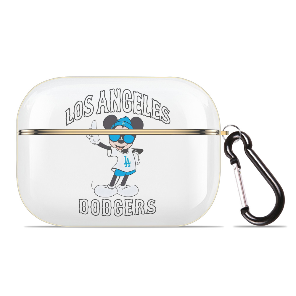  Luxury Gold AirPods Pro Case With Keychain, Flexible PC Material, Full Protection, Precise Cutouts, Anti-Fingerprint, Washable, Durable Design