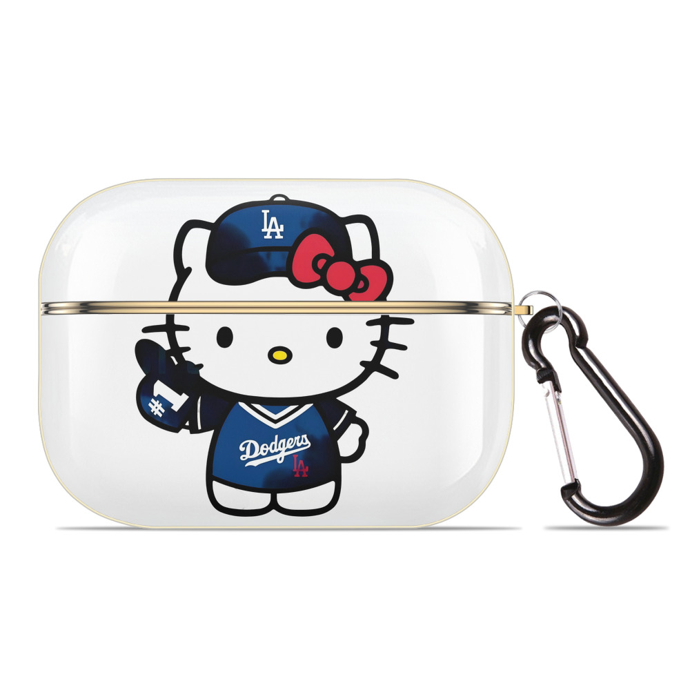  Luxury Gold AirPods Pro Case With Keychain, Flexible PC Material, Full Protection, Precise Cutouts, Anti-Fingerprint, Washable, Durable Design