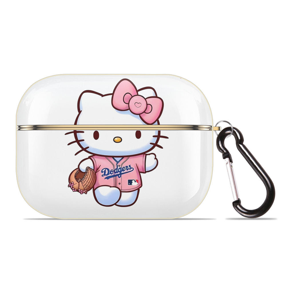  Luxury Gold AirPods Pro Case With Keychain, Flexible PC Material, Full Protection, Precise Cutouts, Anti-Fingerprint, Washable, Durable Design