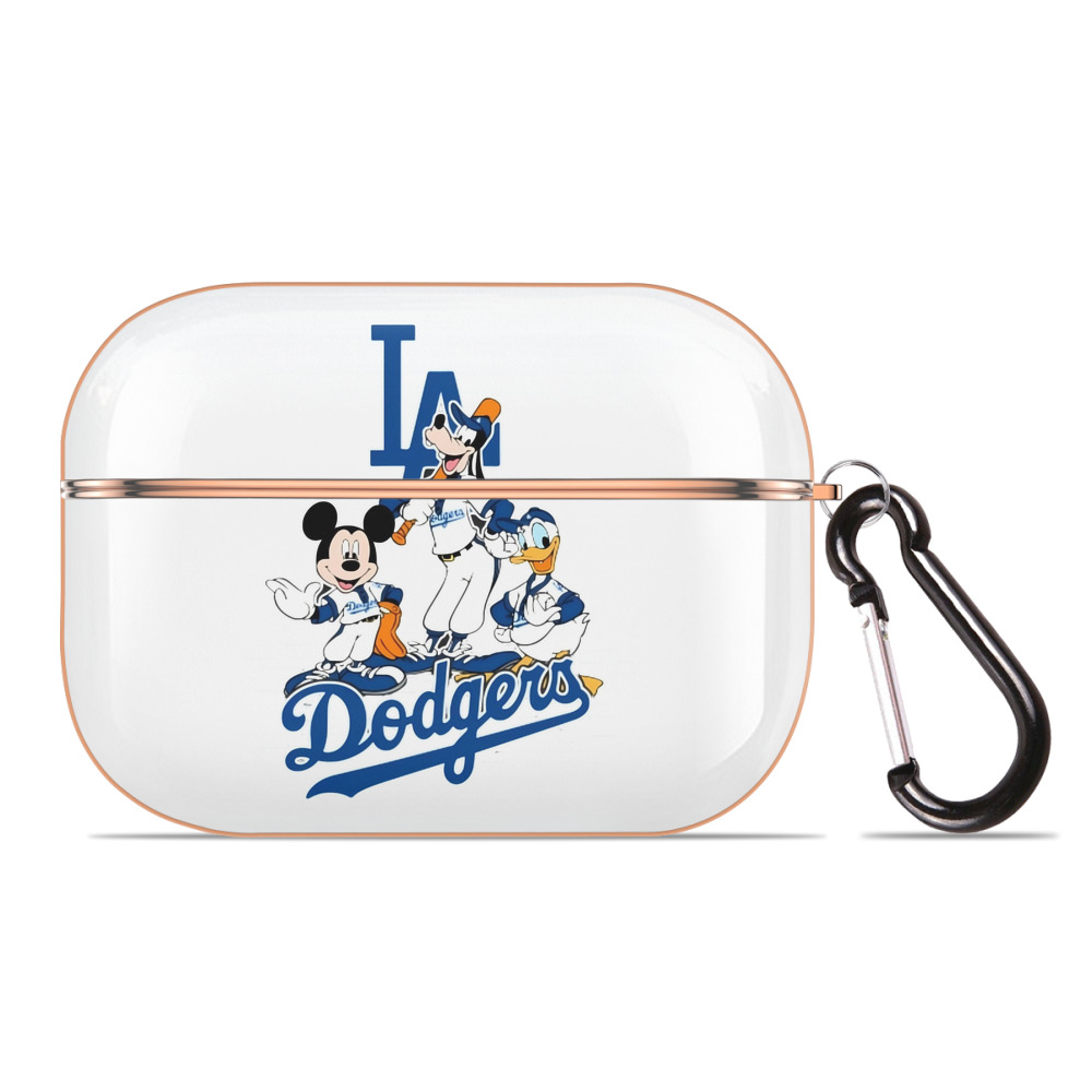  AirPods Pro Protective Case Rose Gold, Flexible PC Material, Precise Fit, Anti-Slip Cover, Full Protection, Fingerprint Resistant, Washable With Keychain