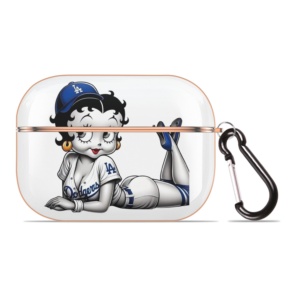  AirPods Pro Protective Case Rose Gold, Flexible PC Material, Precise Fit, Anti-Slip Cover, Full Protection, Fingerprint Resistant, Washable With Keychain