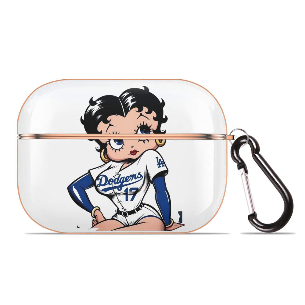  AirPods Pro Protective Case Rose Gold, Flexible PC Material, Precise Fit, Anti-Slip Cover, Full Protection, Fingerprint Resistant, Washable With Keychain