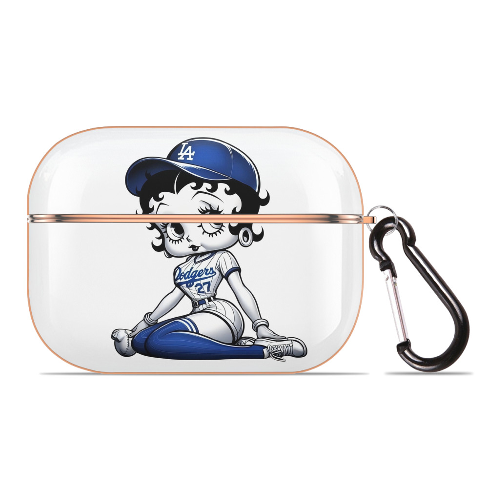  AirPods Pro Protective Case Rose Gold, Flexible PC Material, Precise Fit, Anti-Slip Cover, Full Protection, Fingerprint Resistant, Washable With Keychain