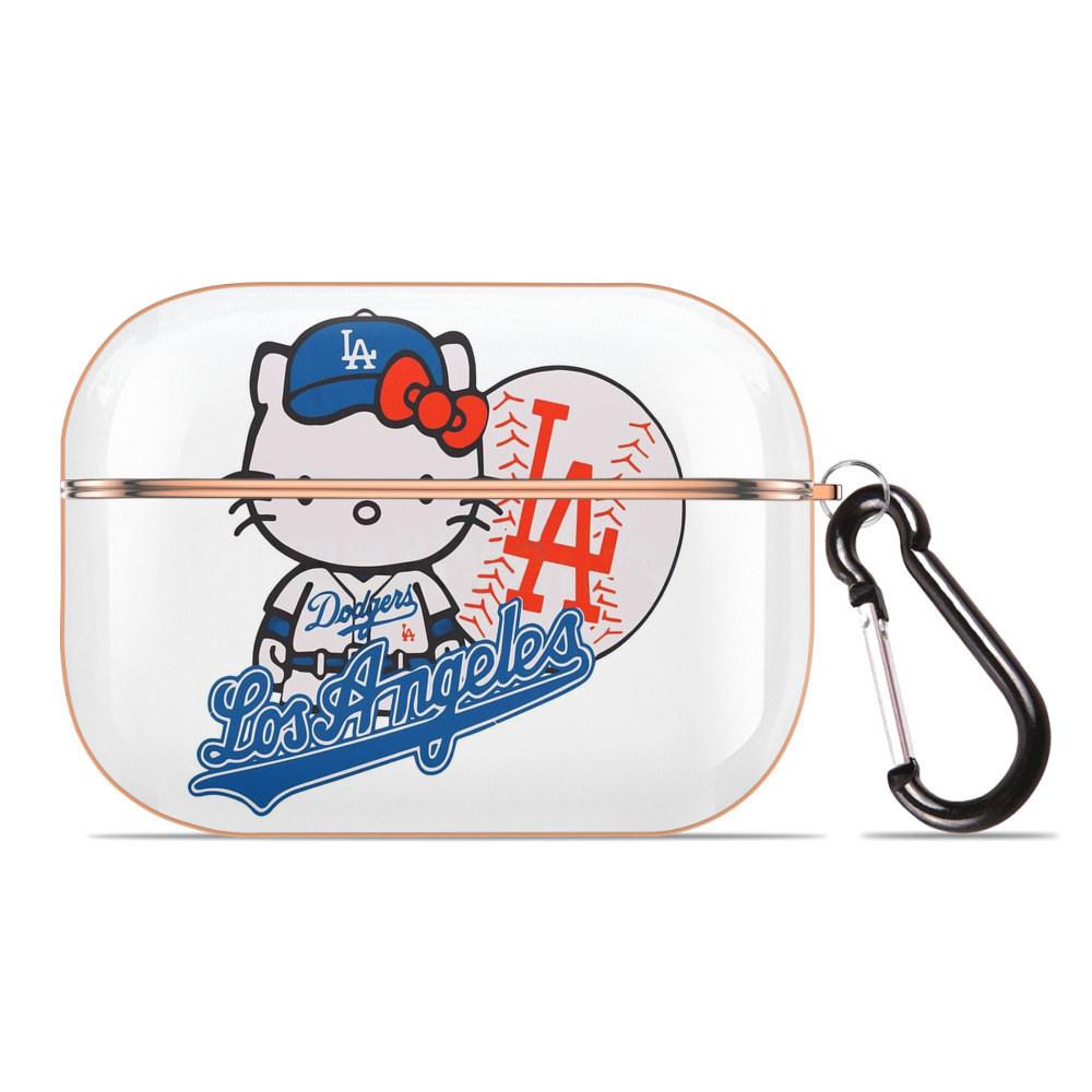  AirPods Pro Protective Case Rose Gold, Flexible PC Material, Precise Fit, Anti-Slip Cover, Full Protection, Fingerprint Resistant, Washable With Keychain