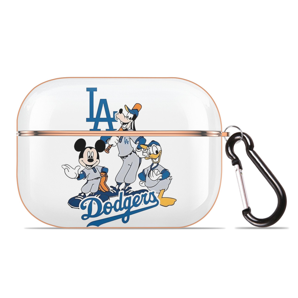  AirPods Pro Protective Case Rose Gold, Flexible PC Material, Precise Fit, Anti-Slip Cover, Full Protection, Fingerprint Resistant, Washable With Keychain