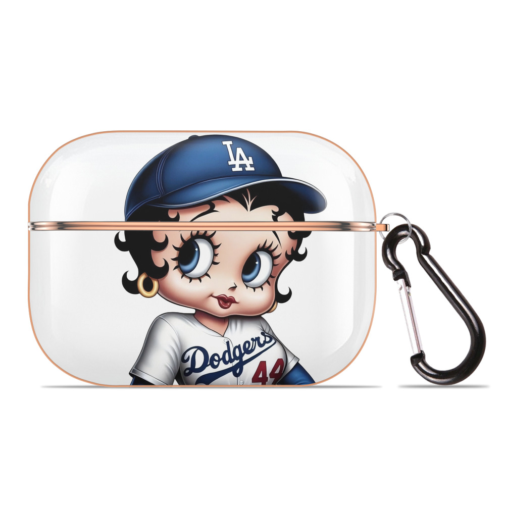  AirPods Pro Protective Case Rose Gold, Flexible PC Material, Precise Fit, Anti-Slip Cover, Full Protection, Fingerprint Resistant, Washable With Keychain