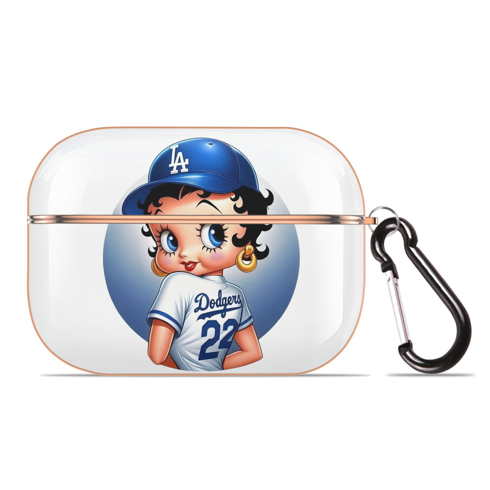  AirPods Pro Protective Case Rose Gold, Flexible PC Material, Precise Fit, Anti-Slip Cover, Full Protection, Fingerprint Resistant, Washable With Keychain