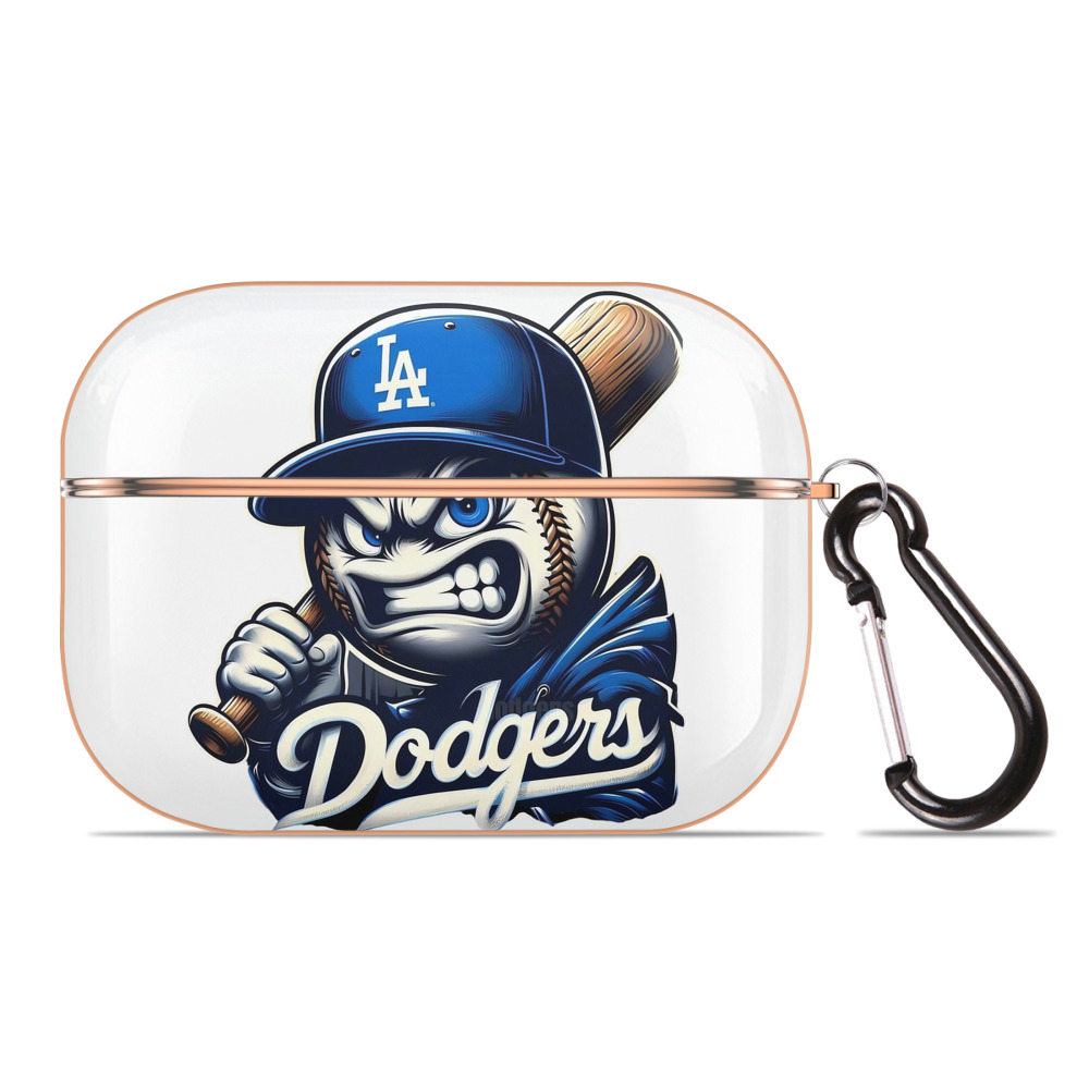  AirPods Pro Protective Case Rose Gold, Flexible PC Material, Precise Fit, Anti-Slip Cover, Full Protection, Fingerprint Resistant, Washable With Keychain